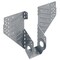 Simpson Strong-Tie Simpson Strong-Tie 9.13 in. H X 1.56 in. W 18 Ga. Steel Joist Hanger LSSR210Z - alternate 2